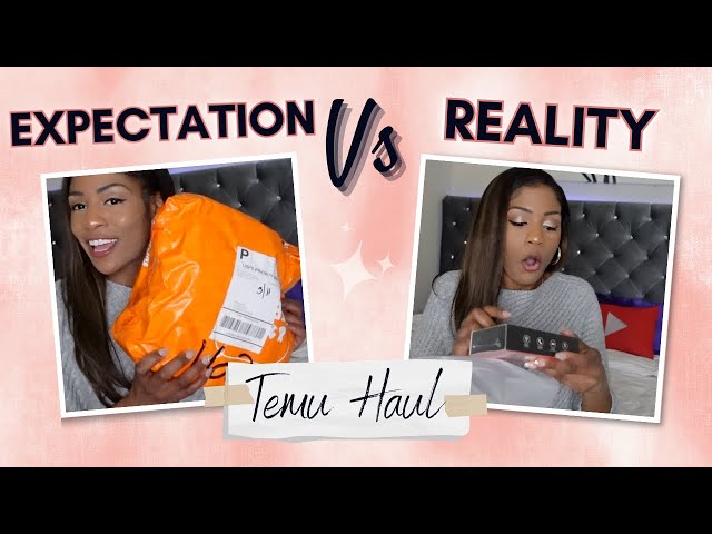 Expectations vs Reality: TEMU Edition 🛍️👀💥 What I Ordered vs What I Got!