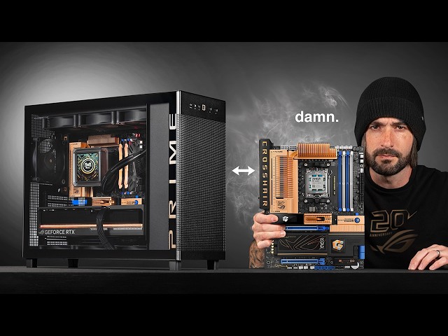Copper Insanity: This PC build is like no other... | ROG crosshair 2006