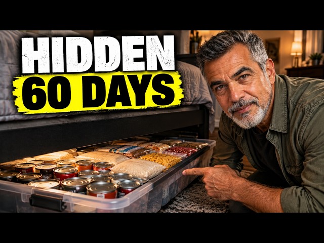 No Pantry? Hide a 60-Day Food Supply Under Your Bed