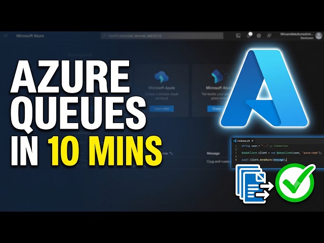 Azure Service Bus Queues in 10 Minutes (C# .NET Tutorial)