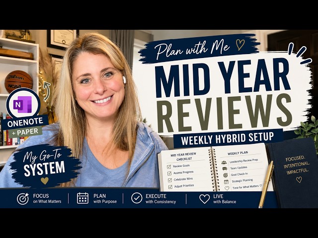 Corporate Plan with Me Managing Mid Year Reviews In my Hybrid System