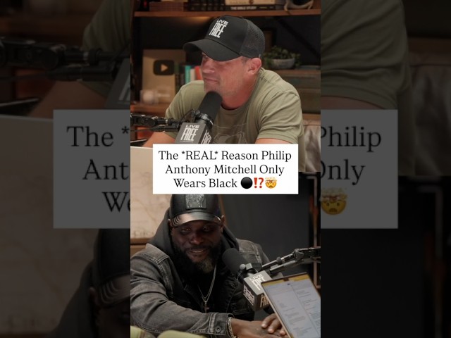 The *REAL* Reason Philip Anthony Mitchell Only Wears Black