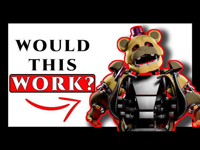 Redesigning Fredbear and Springbonnie to be more realistic from memory in under 24 hours
