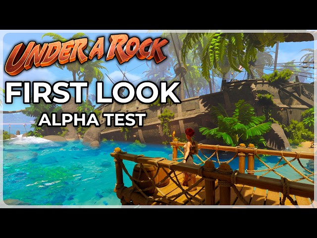 AMAZING Upcoming Survival Game! (Under a Rock - Alpha Testing)