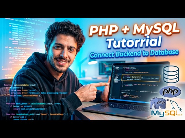 PHP MySQL Tutorial: Connect Backend to Database Easily!