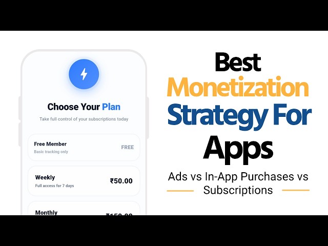 Best Monetization Strategy for Apps — Ads vs In App Purchases vs Subscriptions | thewodmapps