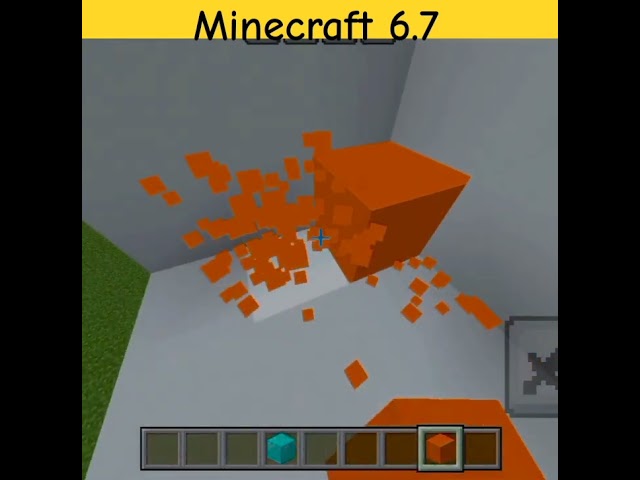 minecraft 6.7 second #shorts #viral #trending #shortsfeed