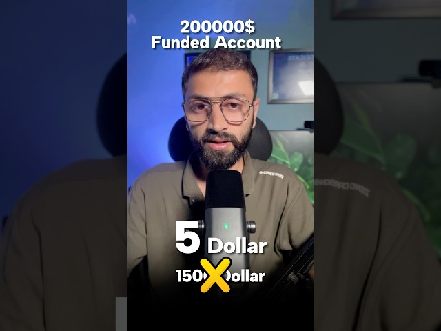 5 Dollar Funded Account 🚀🚀 #shorts #ytshorts #forextrading