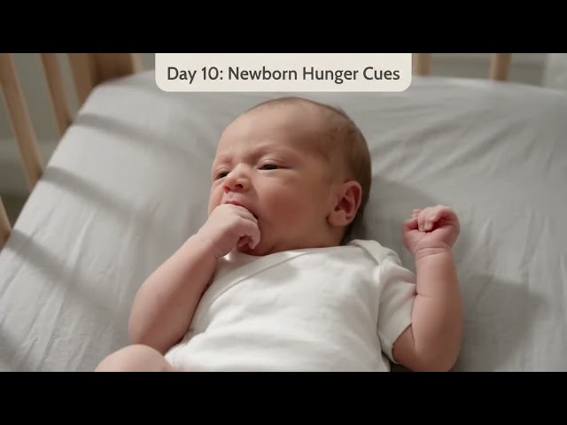 Day 10 of 30 Days. Decode Early Hunger Cues Before Your Baby Cries