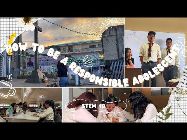 ADVOCACY VIDEO: HOW TO BE A RESPONSIBLE ADOLESCENT.