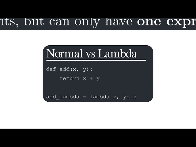 Python Lambda