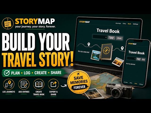 StoryMap Mini Project Demo | HTML CSS JavaScript Source Code & Synopsis