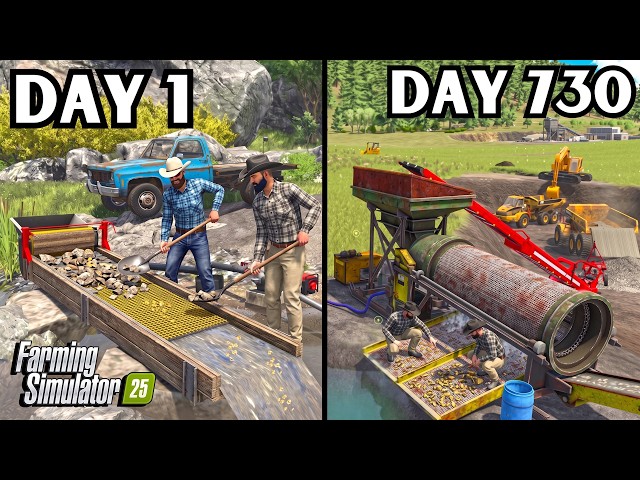 I Spent 2 Years Making A Poor Man’s Gold Mine? | Farming Simulator 25
