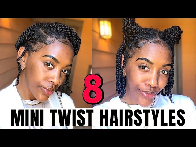 HOW TO STYLE YOUR MINI TWISTS...Lets JAZZ IT UP a bit sis! MINI TWISTS 101 EP 2 | NATURAL HAIR