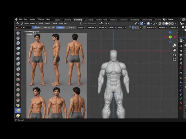 🔴 LIVE | Sculpting in Blender Every Day