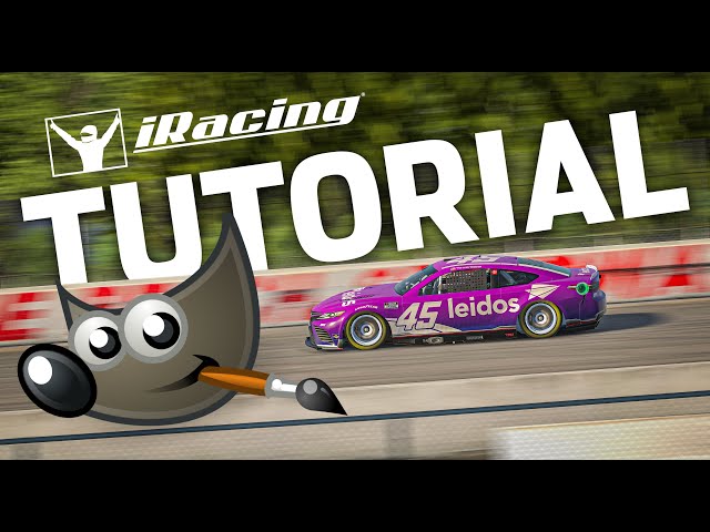 iRacing Gimp Tutorial - Paint Livery Scheme Design 2024 Edition