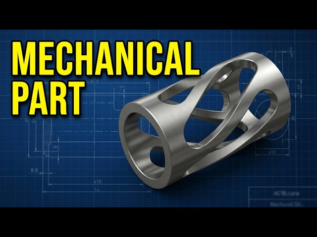 How to create a mechanical part using CATIA Part Design & Generative Shape Design 71 #catia #catiav5