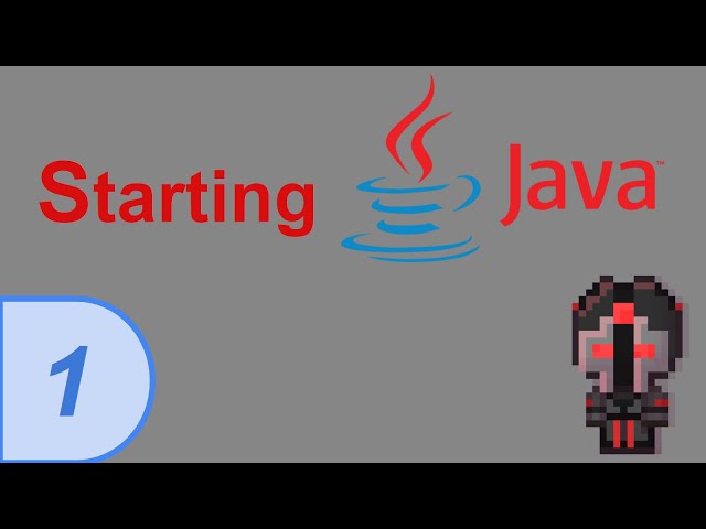 Learn Java As A First Language | Ep. 1