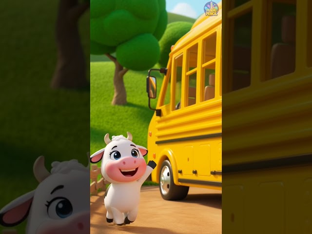 The animals on the bus (Cat, Dog, Cow) #theanimals #wheelsonthebus