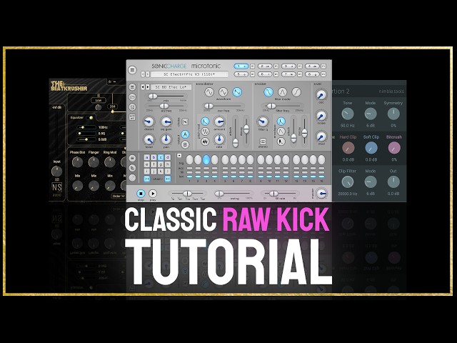 Classic Raw Hardstyle Kick Tutorial [2010 era😍]