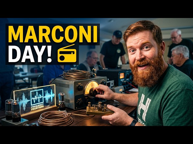 How did I celebrate Marconi day?