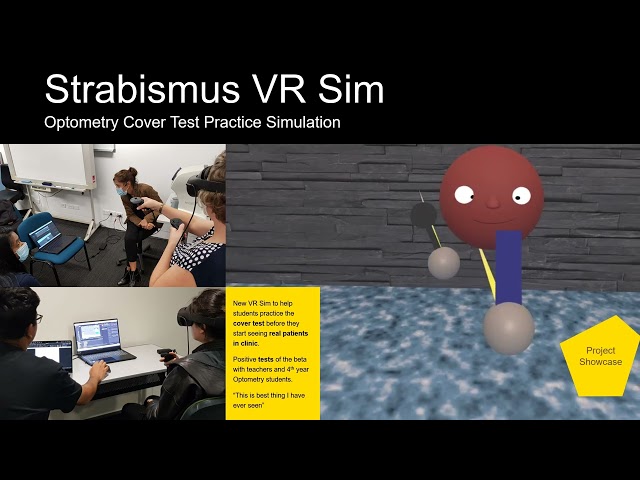 Immersive Projects Showcase 2024 T2 Strabismus VR Sim