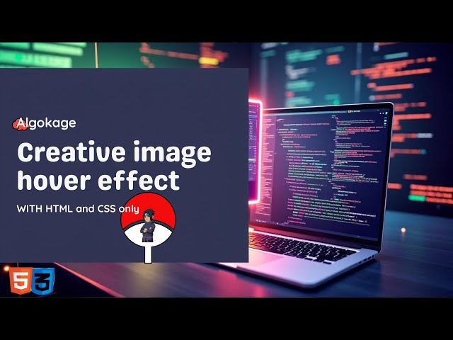 Creative Image Hover Effect Using HTML & CSS | Modern Hover Animation Tutorial
