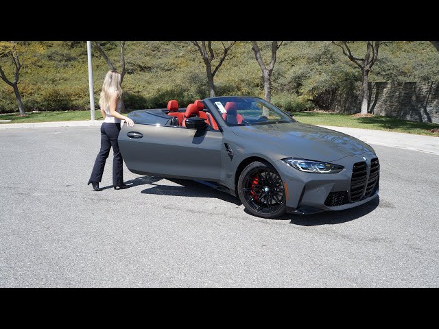 New 2024 BMW M4 x drive Convertible Competition Review Test Drive / 19/20" M Wheels / BMW Review
