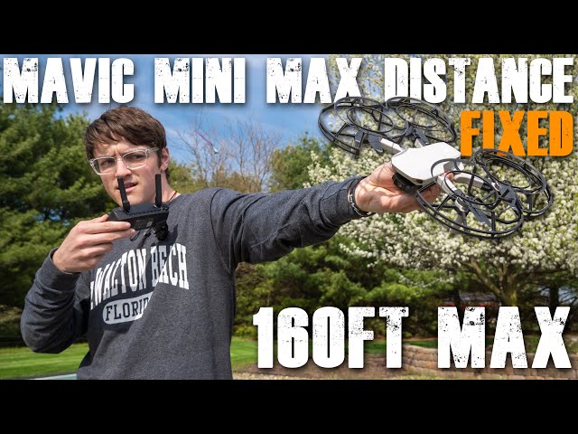 Why Is My DJI Mavic Mini Only Going 160ft MAX? [FIX] + Range Tips & Tricks For Mavic Mini!