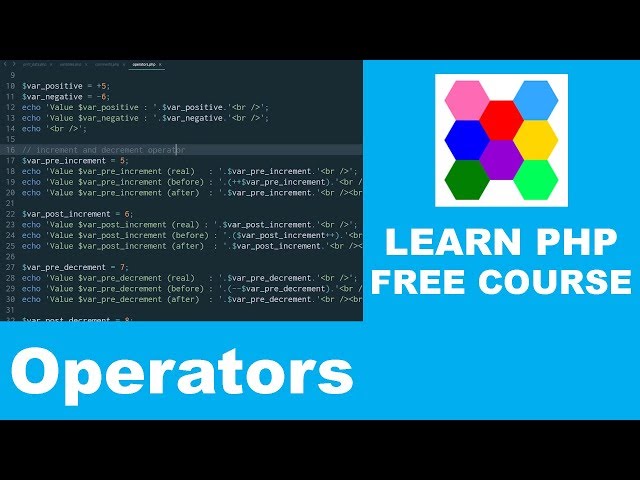Learn PHP - Part 7 | Operators