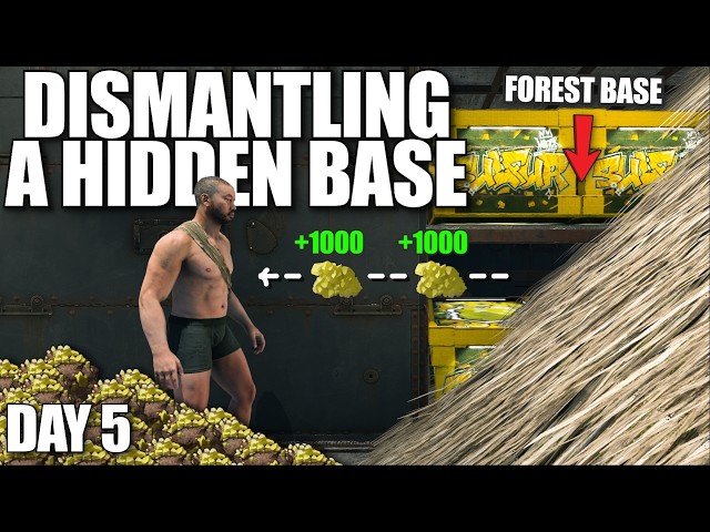 I Solo Online Raided this Clans Hidden Forest Base in Rust...