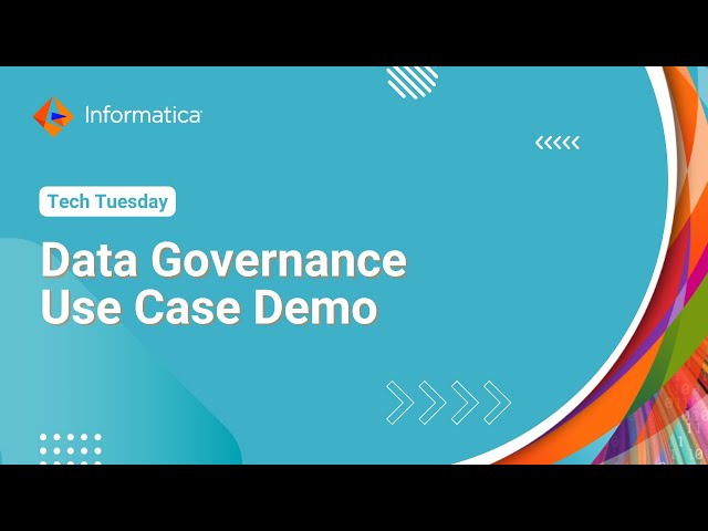 Data Governance Use Case Demo
