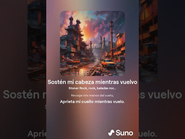 Sostén mi cabeza mientras vuelvo