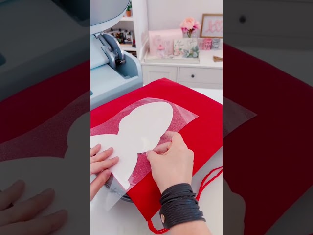 How to sublimate on cotton with glitter HTV #cricutmade #sublimation