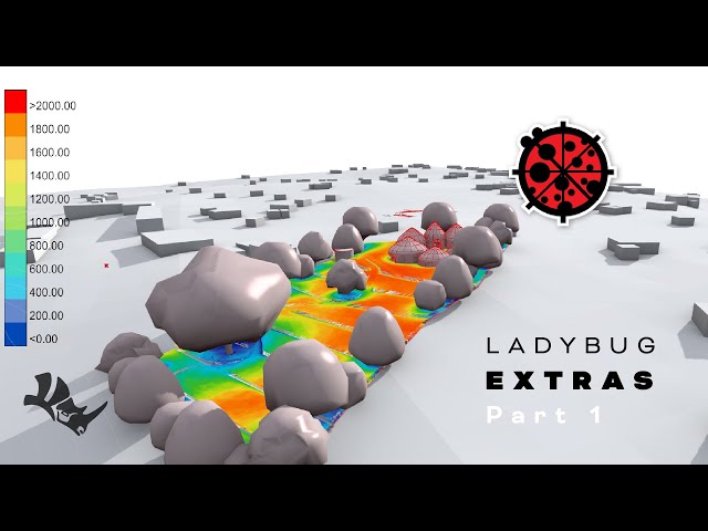 #26 Ladybug Extra Special Tools Part 1 | Beautifying Ladybug | Grasshopper3D |  RHINO3D
