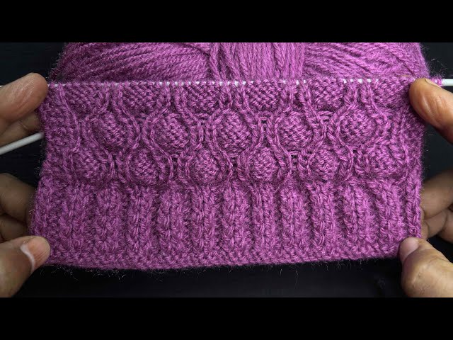 Beautiful Knitting Pattern for Sweater 🧶 | Easy & Elegant