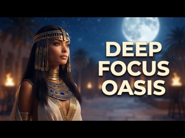 Desert Temple Atmospheres Radio | Luxury Desert Immersion for Focus