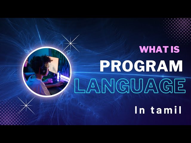 what  is program language in tamil #coding #java
