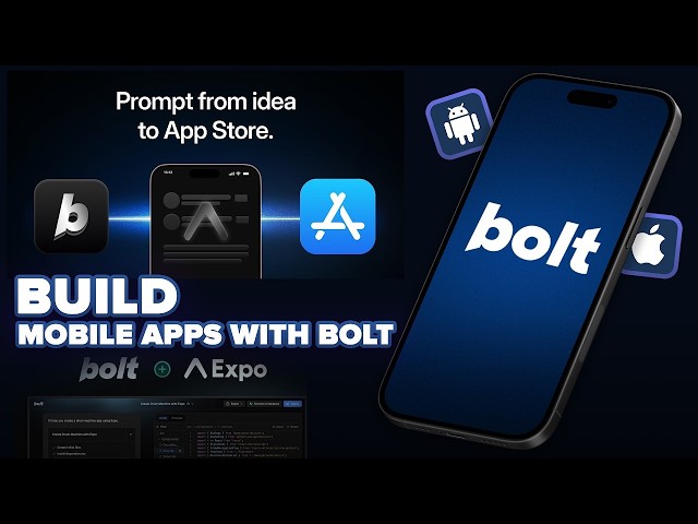 How to Build a Mobile App with AI | Bolt.new | Intro