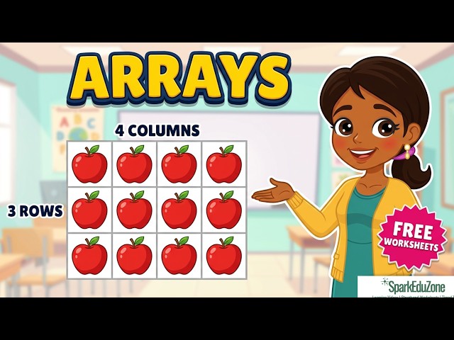 Arrays for Kids: What Are Arrays in Maths? Year 2 Multiplication Made Easy