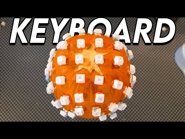 Making a Pumpkin Keyboard