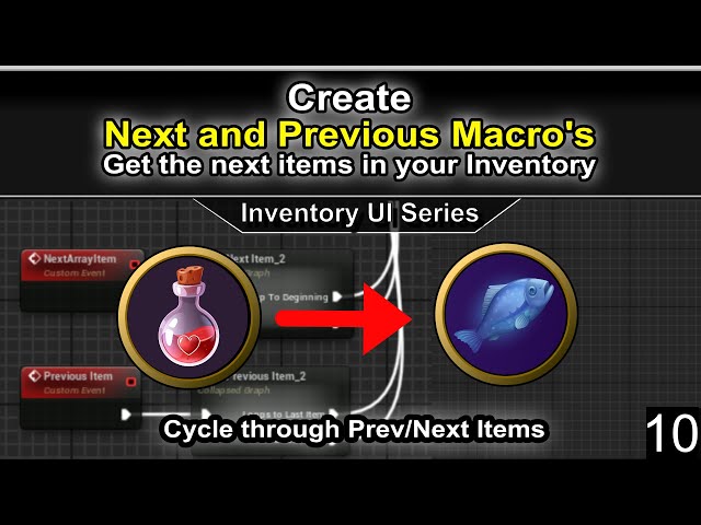 Macro Library Next/Previous Array Unreal Engine 5 Tutorial