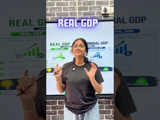 Real vs. Nominal GDP Explained! (Class 12 Economics)