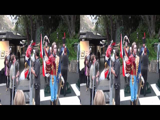 Pageant of the Masters recreation of Waterloo Chest Set in 3D