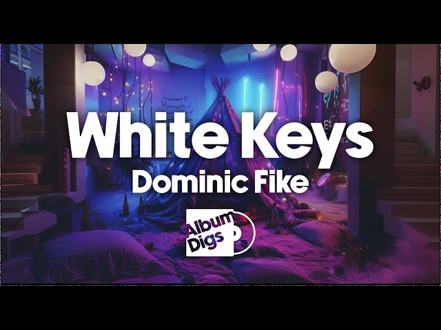 Dominic Fike - White Keys (Visualizer Video)