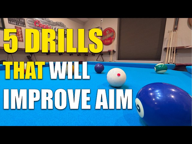 Stop Missing! Pool Aiming Drills for Beginners