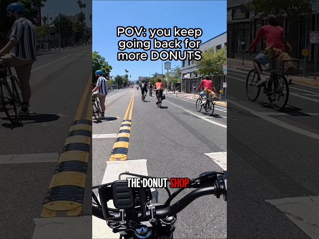 POV: you keep going back for more donuts 🫩🍩🥀 #funny #ebike #emoto