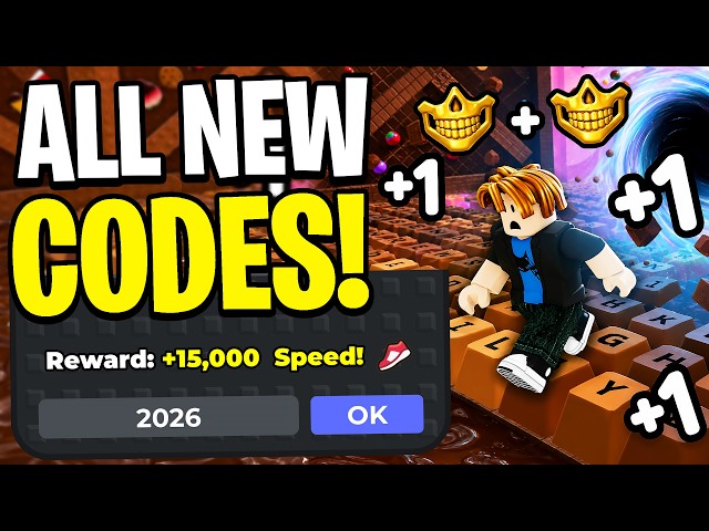 *NEW* ALL WORKING CODES FOR +1 SPEED KEYBOARD ESCAPE JULY 2026! ROBLOX SPEED KEYBOARD ESCAPE CODES