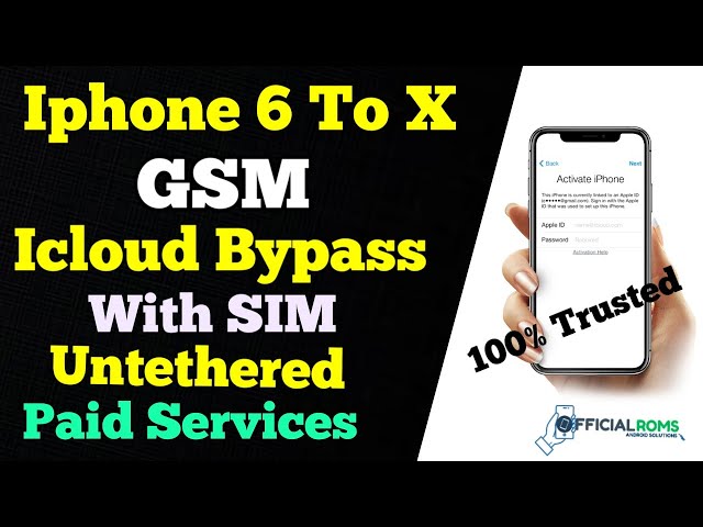 Iphone 6s To X GSM Devices Icloud Bypass With SIM Working 13 to 14.3 Full Process Best Services