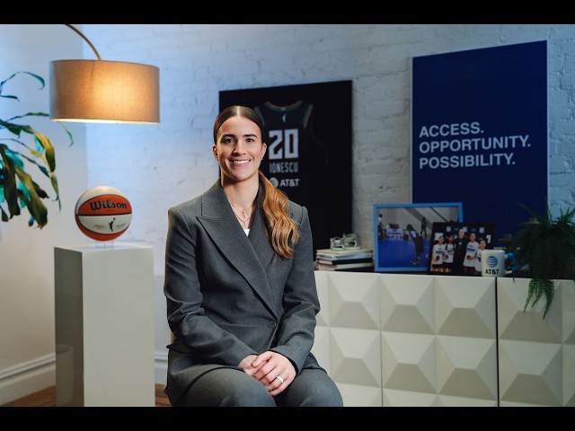 She's Connected with Sabrina Ionescu | AT&T